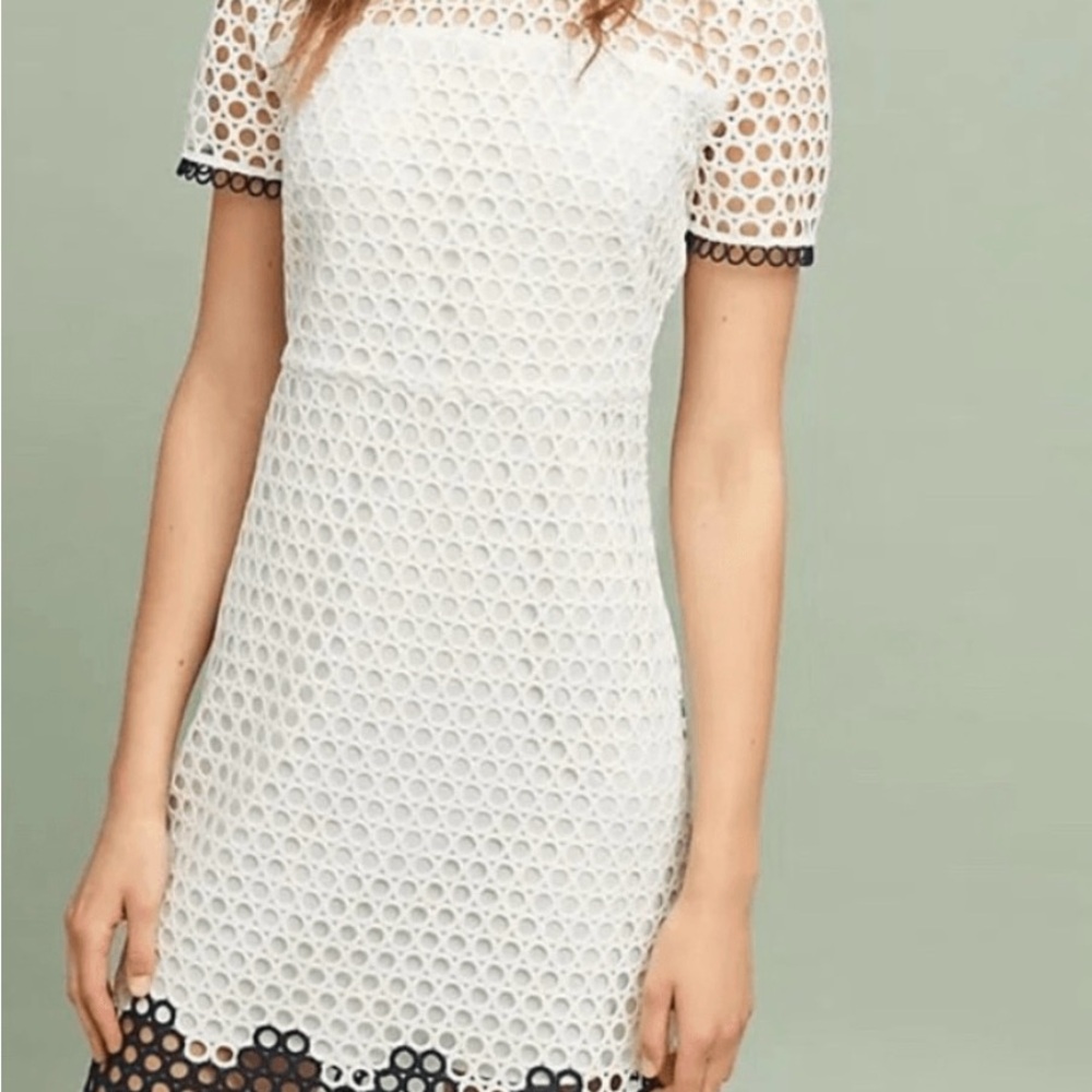 Elegant White Lace Dress